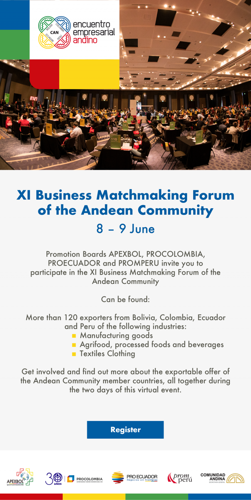 XI Форум делового сотрудничества Андского сообщества
